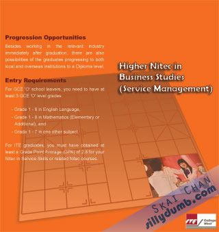 Service Management course brochure 3 - outside