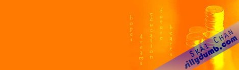 Student bursary web banner 3 - yellow orange yellow