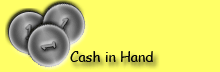 Cash in hand - icon